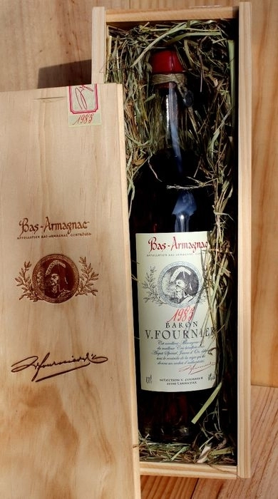 Armagnac Baron V Fournier 1966 0.7l 1