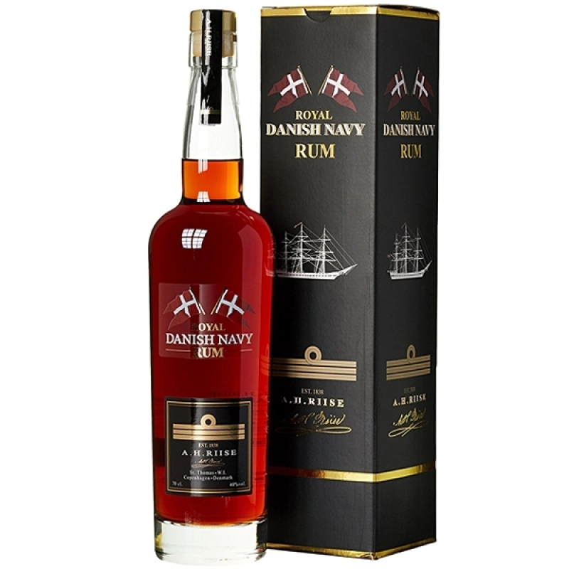 Rom A H Riise Royal Danish Navy Rum 0.7l 0
