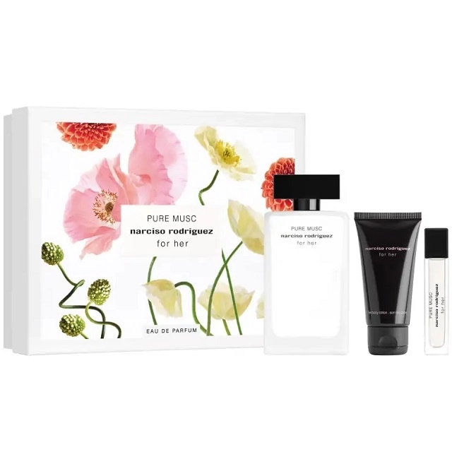 Narciso Rodriguez Pure Musc 100ml.10ml.50bl Apa De Parfum Femei SET Ml 0