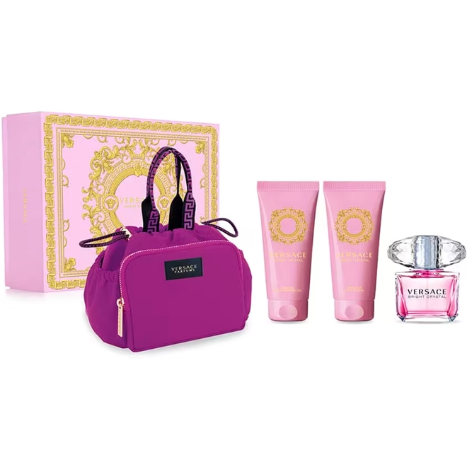 Versace Bright Crystal 90ml.100bl.100sg.Case Apa De Toaleta Femei SET Ml 0
