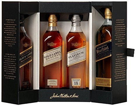 Whiskey Johnnie Walker Cube Collection 4*20cl 0