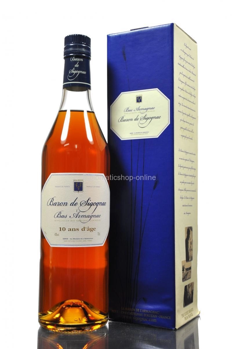 Armagnac Baron De Sigognac De 10yo 70cl 0