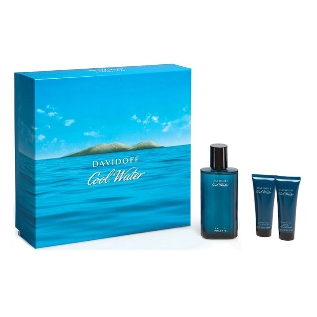 Davidoff Cool Water M 125ml.75sg.75asb Apa De Toaleta Set Ml - Parfum barbati 0