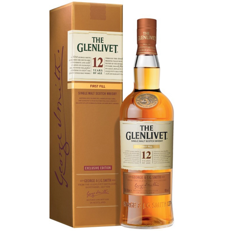 Whisky Glenlivet 12 Yo 0.7l 0