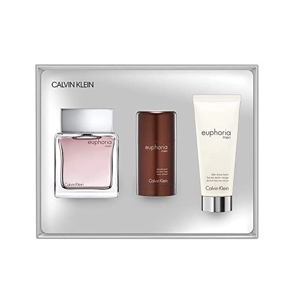 Calvin Klein Euphoria M 100ml+100asb+75stick Edt Set Ml - Parfum barbati 1