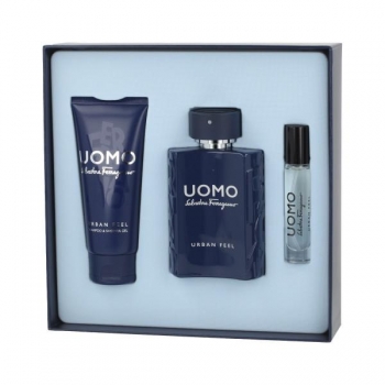 Salvatore Ferragamo Uomo Urban Feel 100ml.100sg.10ml Edt Set Ml - Parfum barbati 0