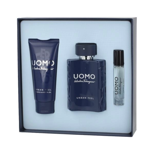 Salvatore Ferragamo Uomo Urban Feel 100ml.100sg.10ml Edt Set Ml - Parfum barbati 0