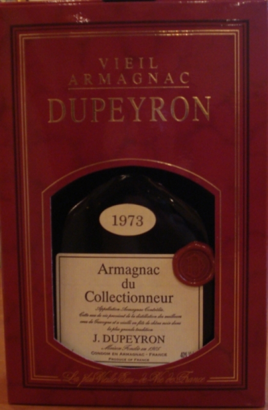 Armagnac Dupeyron Millesime 1973 0.7l 0