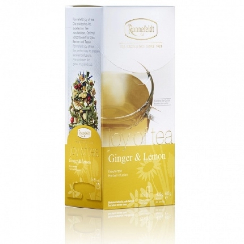 Ronnefeldt Ceai Joy Ginger&lemon 15*1.4g 0