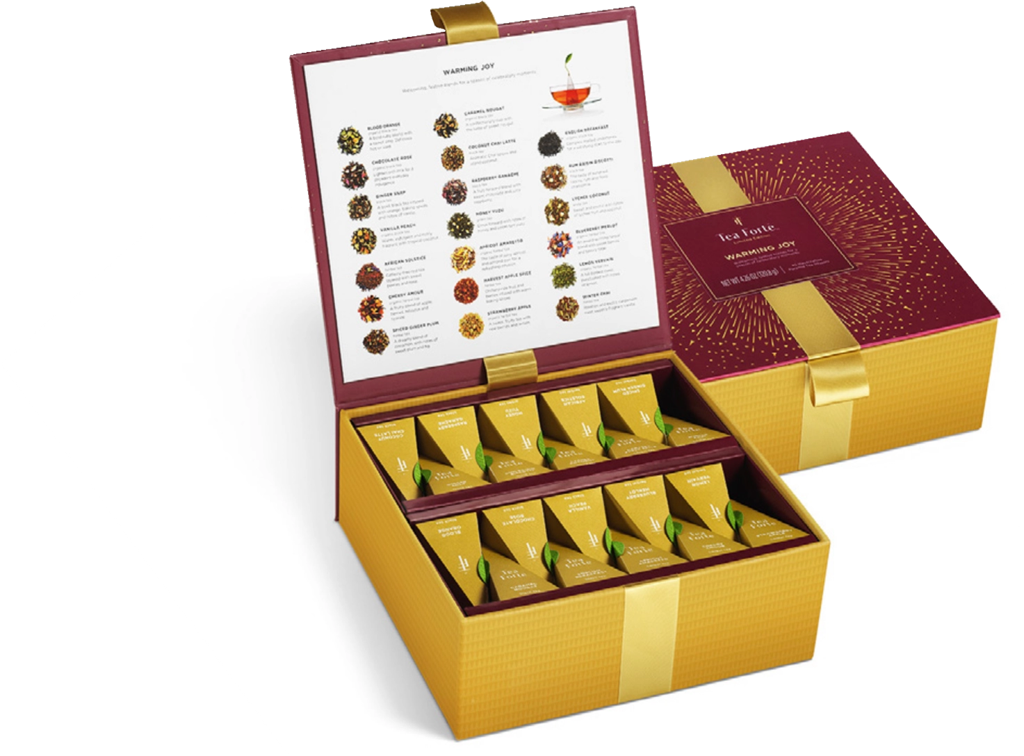 Tea Forte Tea Chest Craciun Festive Collection 40buc 0