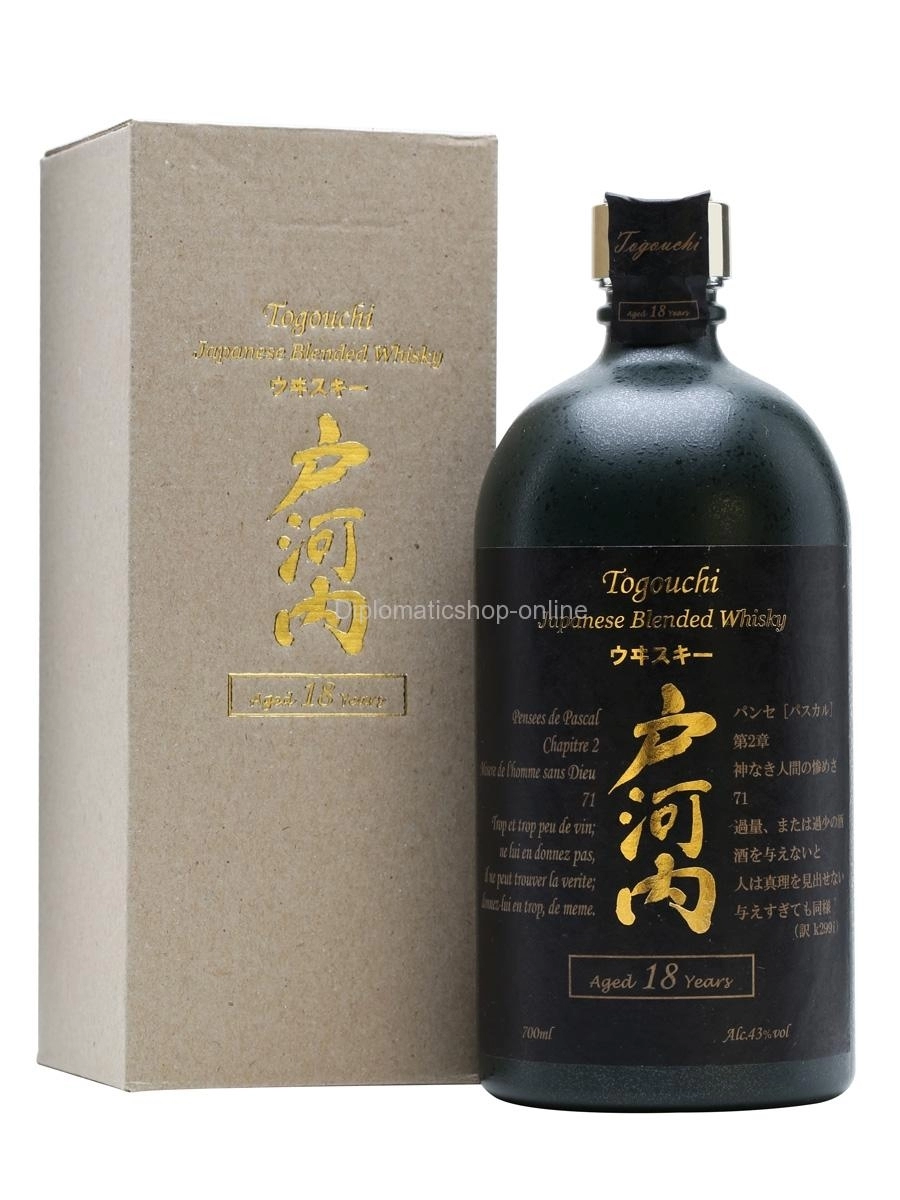 Whisky Togouchi Japanese  18 Ani 0.7l 0