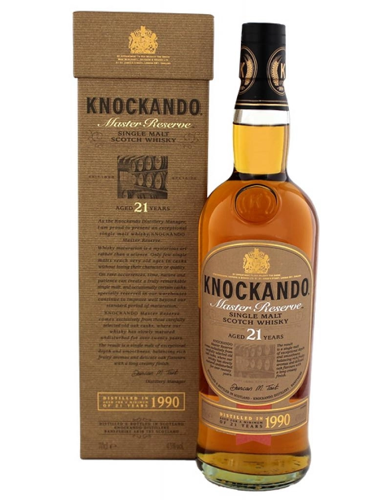 Whisky Knockando 21yo Master Reserve 0.7l 0