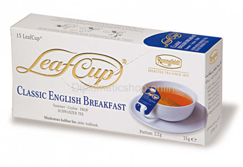 Ronnefeldt Ceai Leafcup English Breakfast 15buc*2.2g 0
