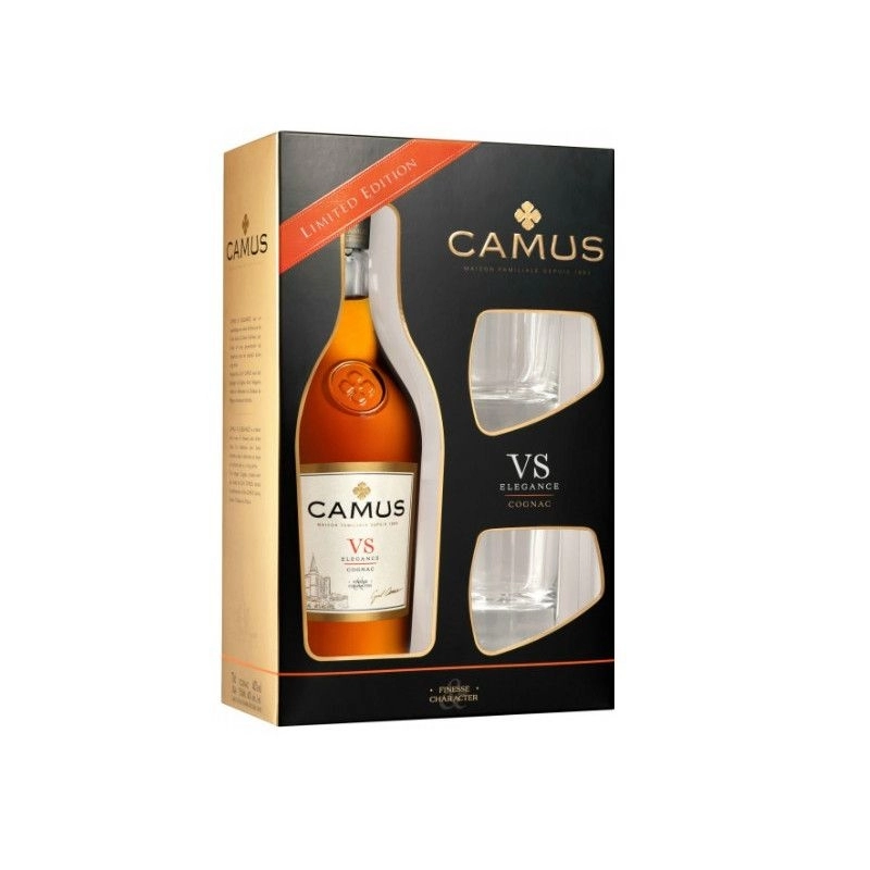 Cognac Camus Vsop Elegance *2 Pahare  0
