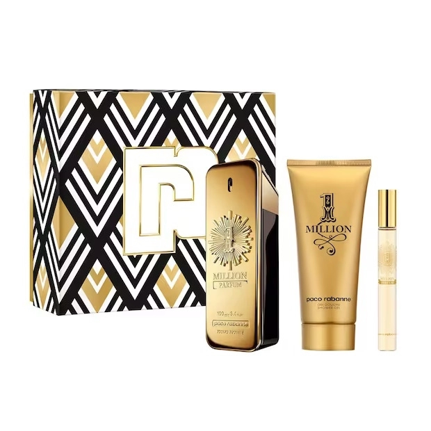 Paco Rabanne 1 Million Parfum 100ml.100sg.10ml Parfum Barbati SET Ml 0