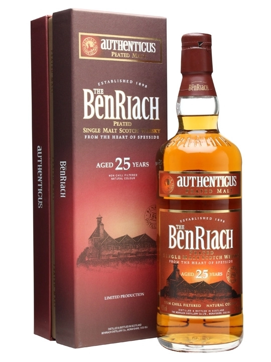 Whisky Benriach 25yo Authenticus 70cl 0