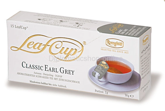 Ronnefeldt Ceai Leafcup Earl Grey 15buc*2.3g 0