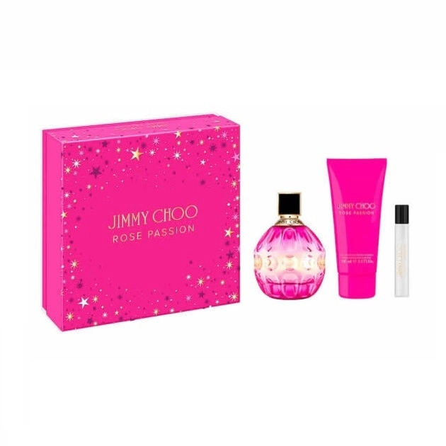 Jimmy Choo Rose Passion 100ml.7,5ml.100bl Apa De Parfum Femei SET Ml 0
