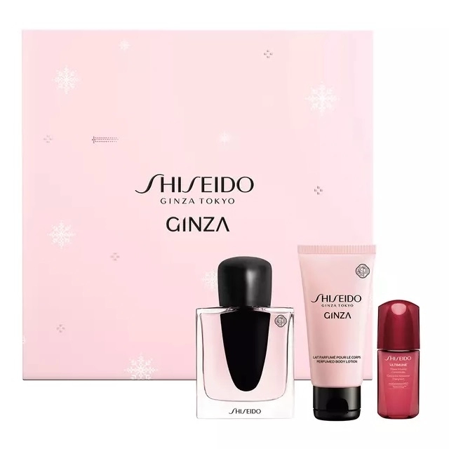 Shiseido Ginza 50ml.50bl.10serum Apa De Parfum Femei SET Ml 0
