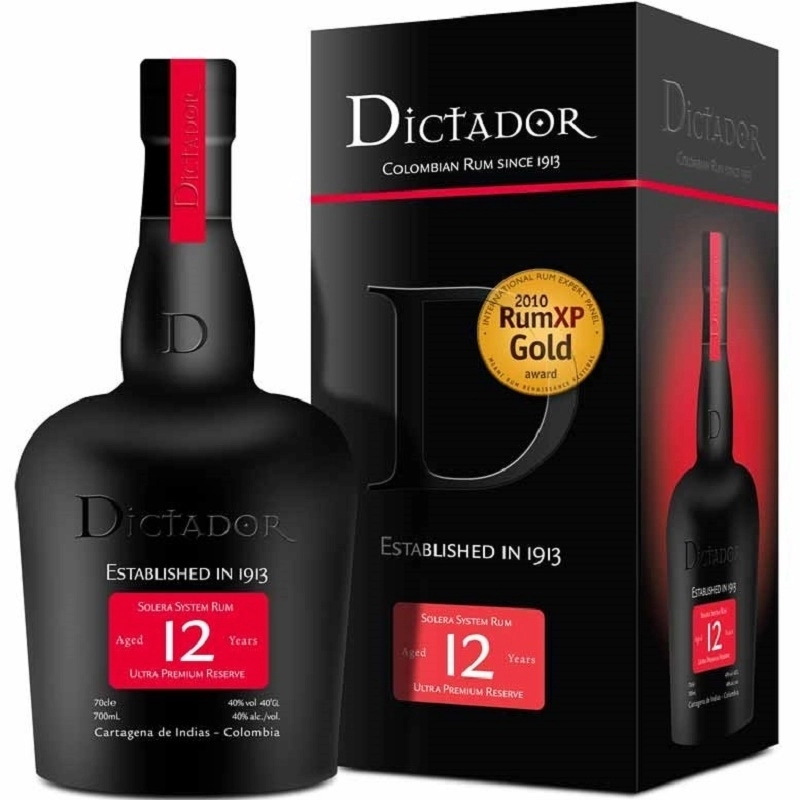 Rom Dictador 12 Yo Solera System 0.7l 0