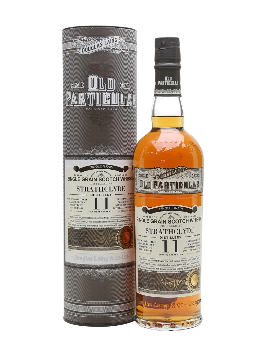 Whisky Strathclyde 11 Yo Old Particular Single Grain 0.7l 0