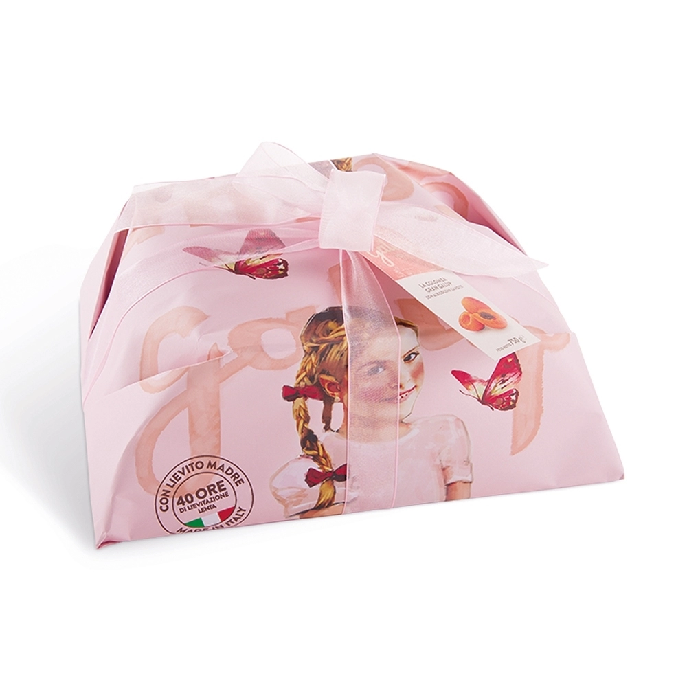 G Cova Panettone Cu Caise 750g 0