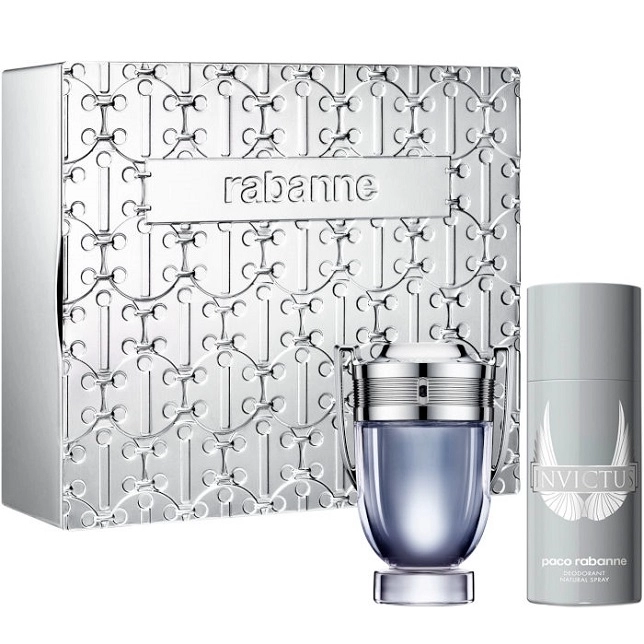 Paco Rabanne Invictus 100ml.150dsp Apa De Toaleta Barbati SET Ml 0