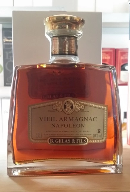 Armagnac Gelas Napoleon Carafe Greg 70cl 0