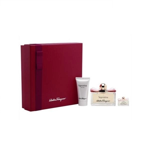 Salvatore Ferragamo Signorina 100ml.50bl.5ml Edp Set Ml - Parfum dama 0