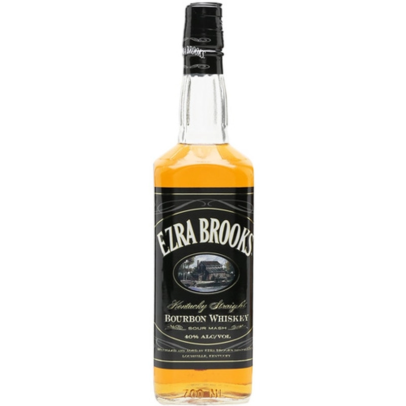 Whiskey Ezra Brooks Black Label 4 Yo 1l 0