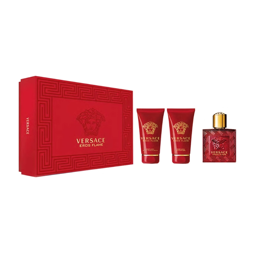 Versace Eros Flame 50ml.50sg.50asb Apa De Parfum Set Ml - Parfum barbati 0
