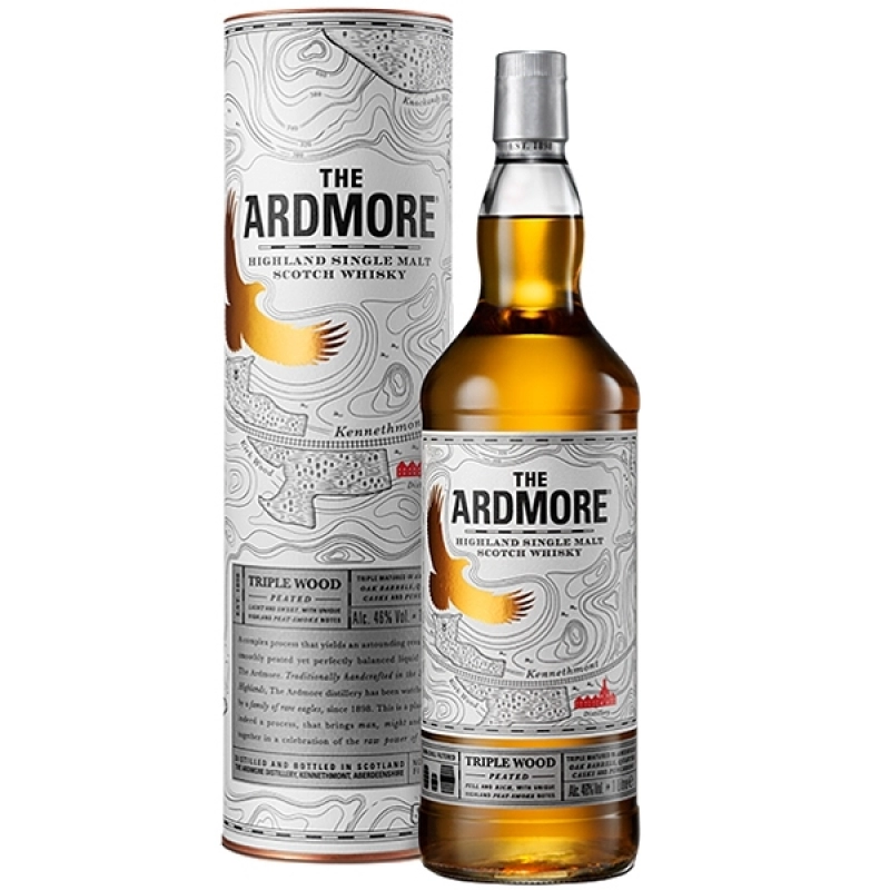Whisky Ardmore Triple Wood Peated 1l 0