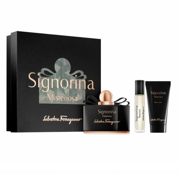 Salvatore Ferragamo Signorina Misteriosa 100ml.50bl.5ml Edp Set Ml - Parfum dama 0