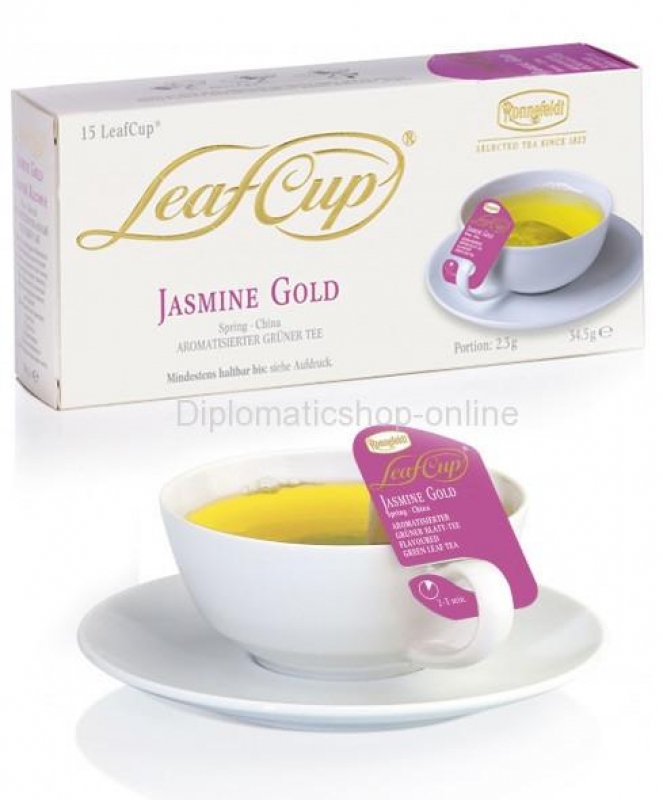 Ronnefeldt Ceai Leafcup Jasmine Gold 15 Buc*2.5g 0
