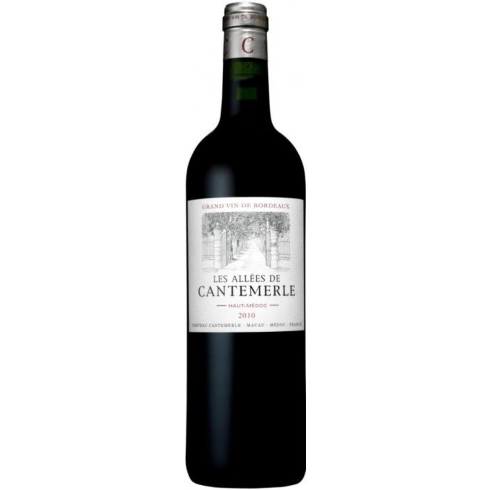 Vin Les Allees Des Cantemerle - Haut Medoc 2010 0