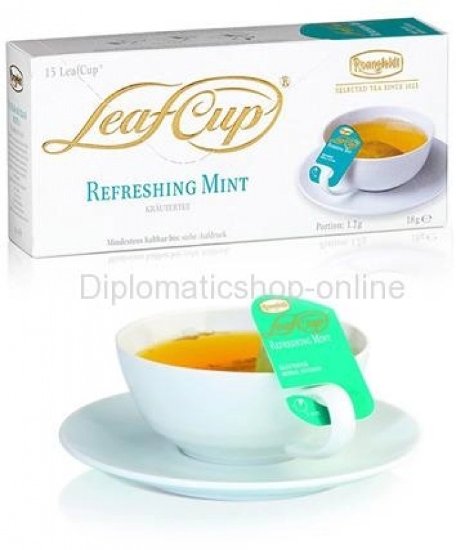 Ronnefeldt Ceai Leafcup Refreshing Mint 15 Buc*2.5g 0