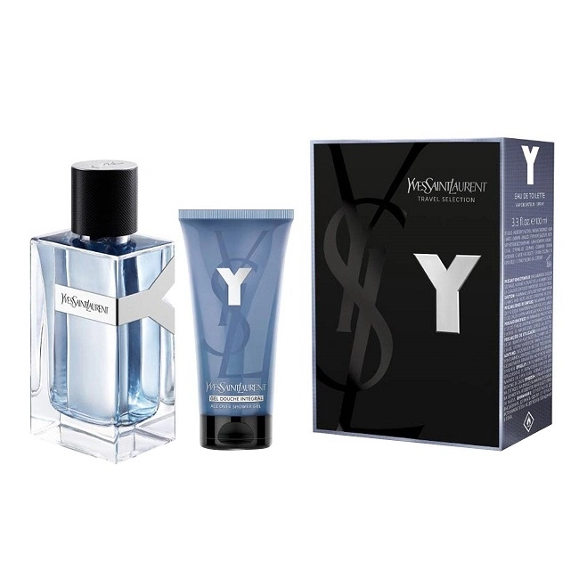 Yves Saint Laurent Y 100ml.50sg Apa De Toaleta Travel Set Ml - Parfum barbati 0