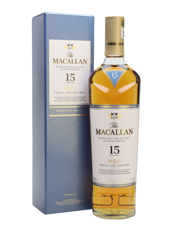 Whisky Macallan 15yo Triple Cask 0.7l 0