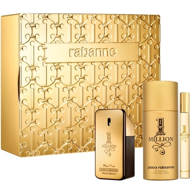 Paco Rabanne 1 Million 50ml.10ml.150dsp Apa De Toaleta Barbati SET Ml 0