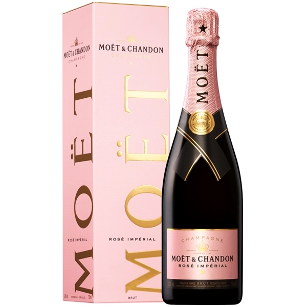 Sampanie Moet Chandon Rose Imperial Giftbox 0.75l 0