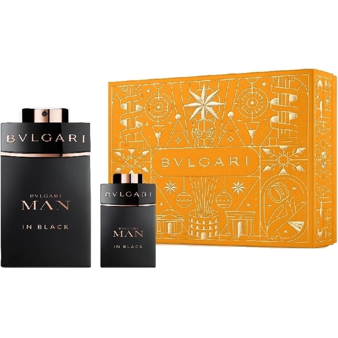 Bvlgari Man In Black 100ml.15ml Apa De Parfum Barbati SET Ml 0