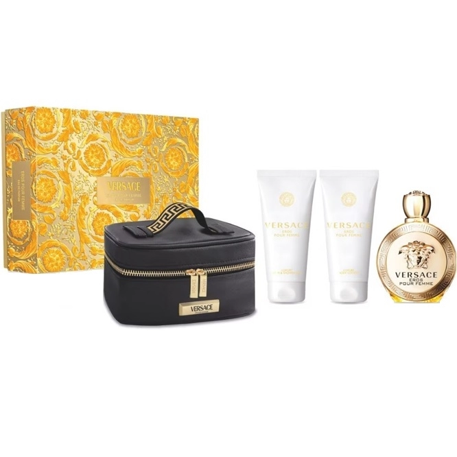 Versace Eros Femme 100ml.100sg.100bl.Portfard Apa De Parfum Femei SET Ml 0