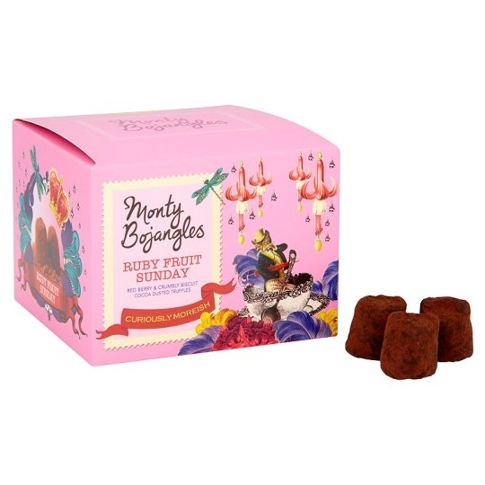 Trufe Ciocolata Monty Bojangles Ruby Fruit 100g 0