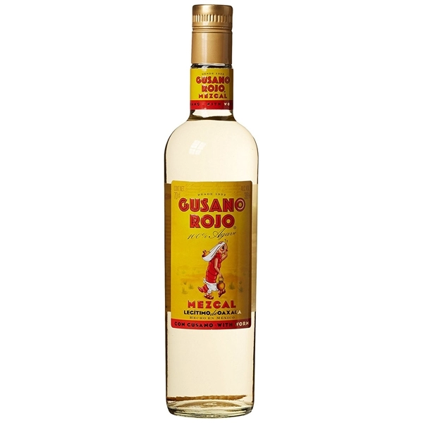 Mezcal Gusano Rojo Cu Vierme 70cl 0