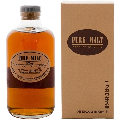 Whisky Nikka Pure Malt Black 0.5l 0