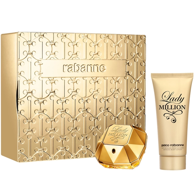 Paco Rabanne Lady Million 50ml.75bl Apa De Parfum Femei SET Ml 0