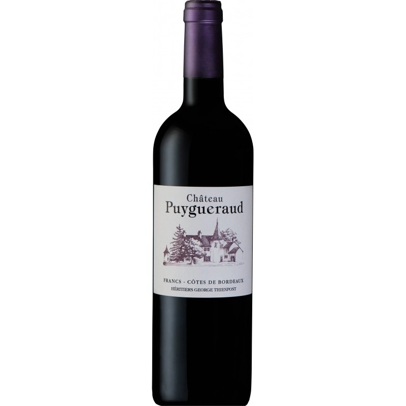 Vin Rosu Chateau Puygueraud Cotes De Francs 0.75L 0