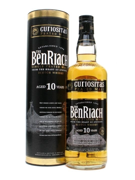 Whisky Benriach 10yo Curiositas 70cl 0