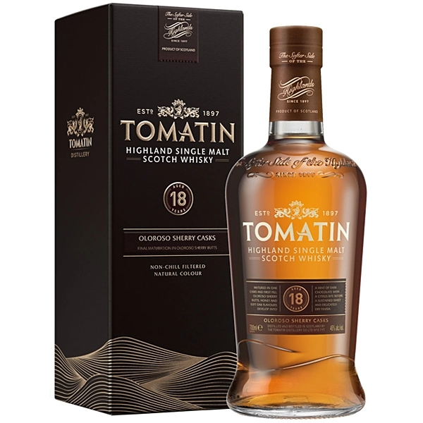 Whisky Tomatin 18 Ani 0.7l 0
