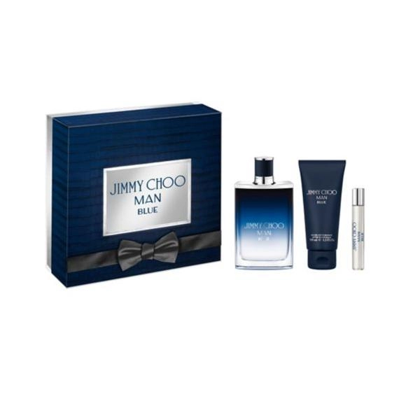 Jimmy Choo Man Blue 100ml+7.5ml+100asb Edt Set Ml - Parfum barbati 0